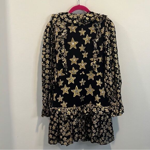 LoveShackFancy “Findlay” star print wrap dress 2 - Picture 5 of 5